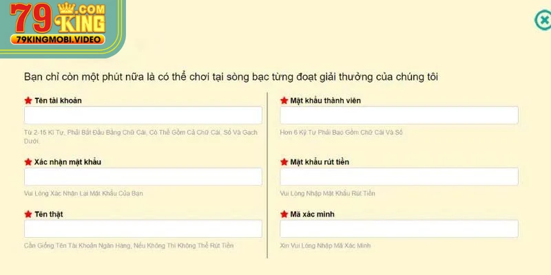Các bước tạo tài khoản mới để tham gia vào thế giới giải trí ấn tượng